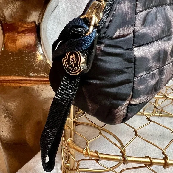 Moncler New With Tags Animal Print Beauty Bag Case - Picture 4 of 8